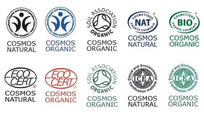 Экомаркировка натуральной и органической косметики COSMOS