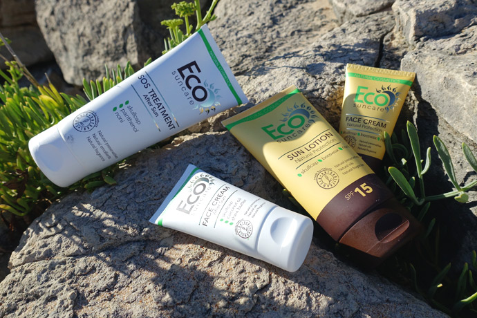 Натуральные солнцезащитные средства ECOsuncare с диоксидом титана