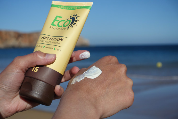 Натуральное солнцезащитное молочко для тела ECOsuncare