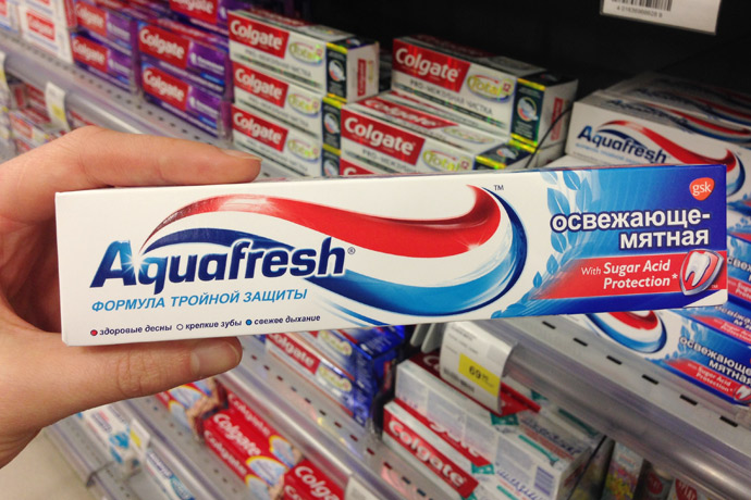 Зубная паста Aquafresh освежающе-мятная